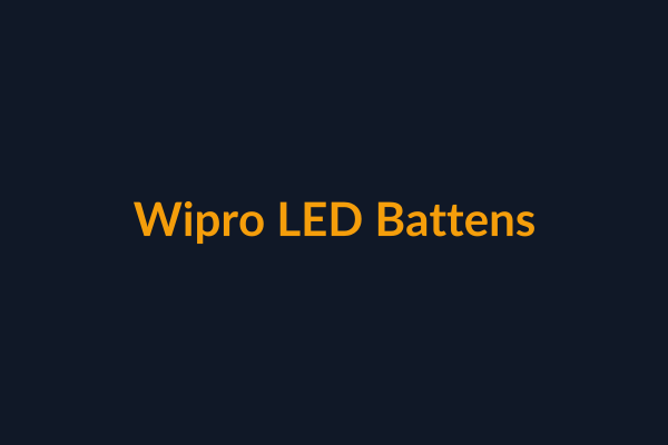 Wipro LED Battens available at Raguveer Electric Talala